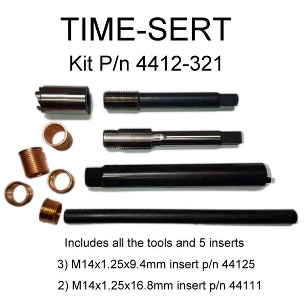M10 thread repair kit for spark plug #4010 TimeSert? - 車、バイク