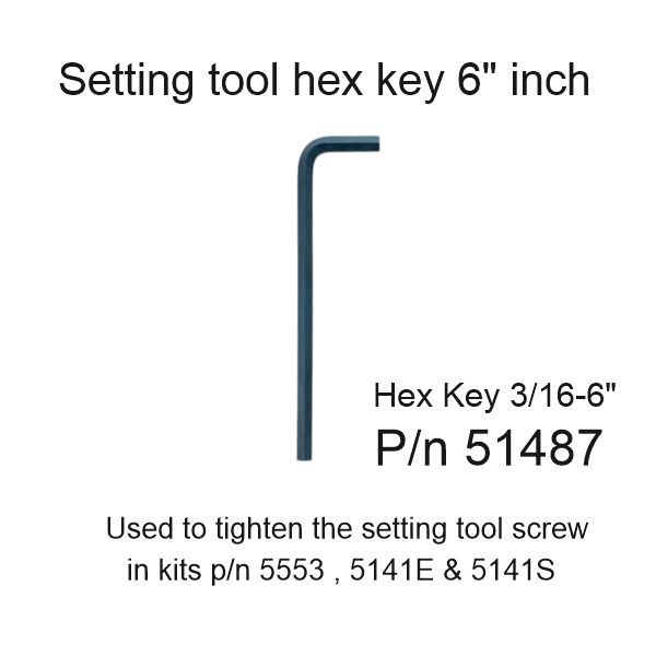 hex key p/n 51487