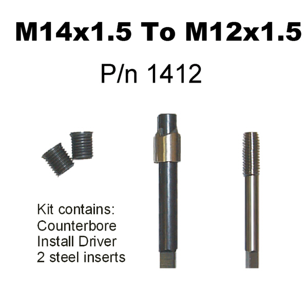 M14 to M12 Reducer P/n 1412