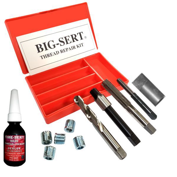 BIG-SERT Kit M10x1.25 with 14mm inserts & tap guide