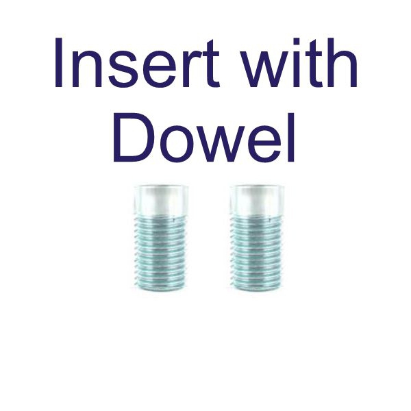 Big-Sert M10x1.5x24.5mm Insert with Dowel