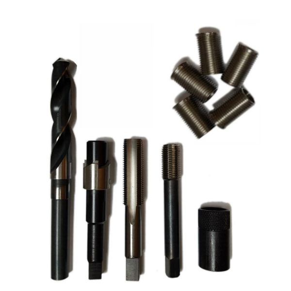  M14x1.5 Kit with 26mm Stainless Steel Inserts P/n 1415V