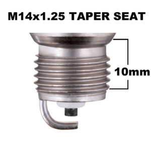  M14x1.25 Spark plug KIT Taper Seat P/n 4412-183
