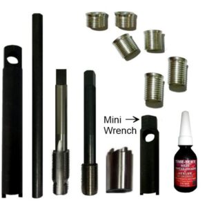 M14x1.25 Spark plug Taper Seat SHORT P/n 4412S-187